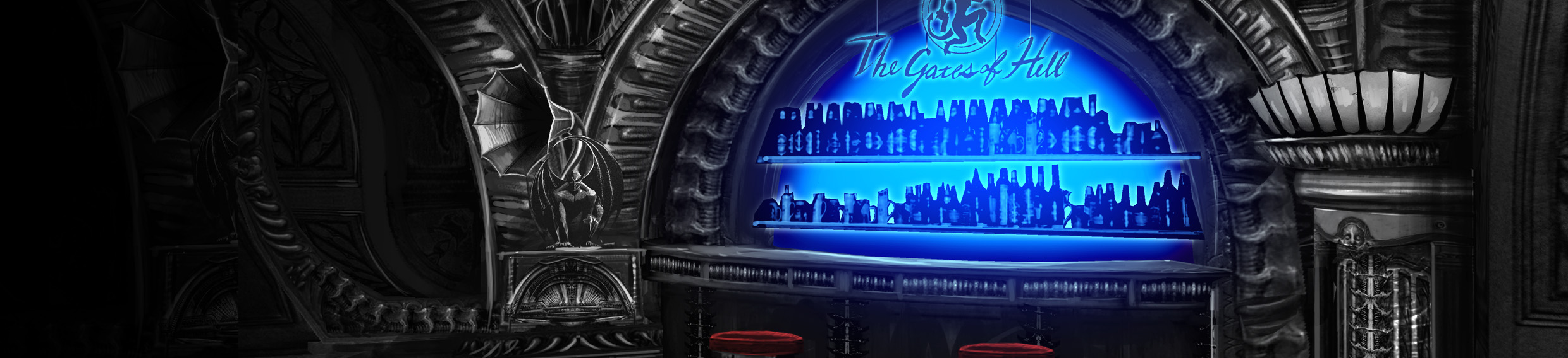 This bar seems awfully suspicious. But it is in our latest trailer! You can check it out by clicking the picture!