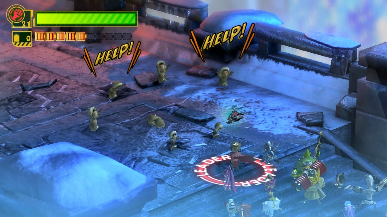 Unite Gun is used to lock-on to enemies, inflict stun, and build your combo multiplier.