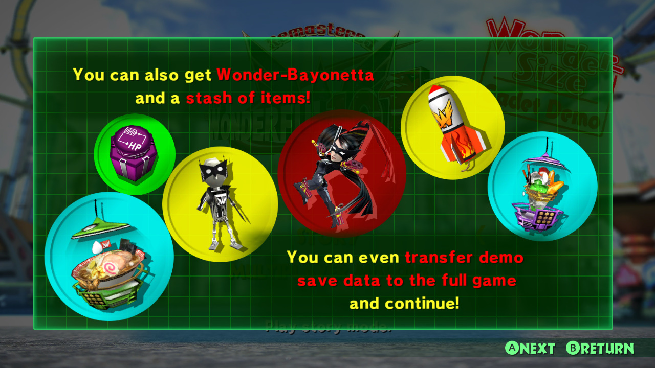 Wonder Bayonetta Joins The Battle The Wonderful 101 Remastered Wonder Size Cadet Free Demo Is 