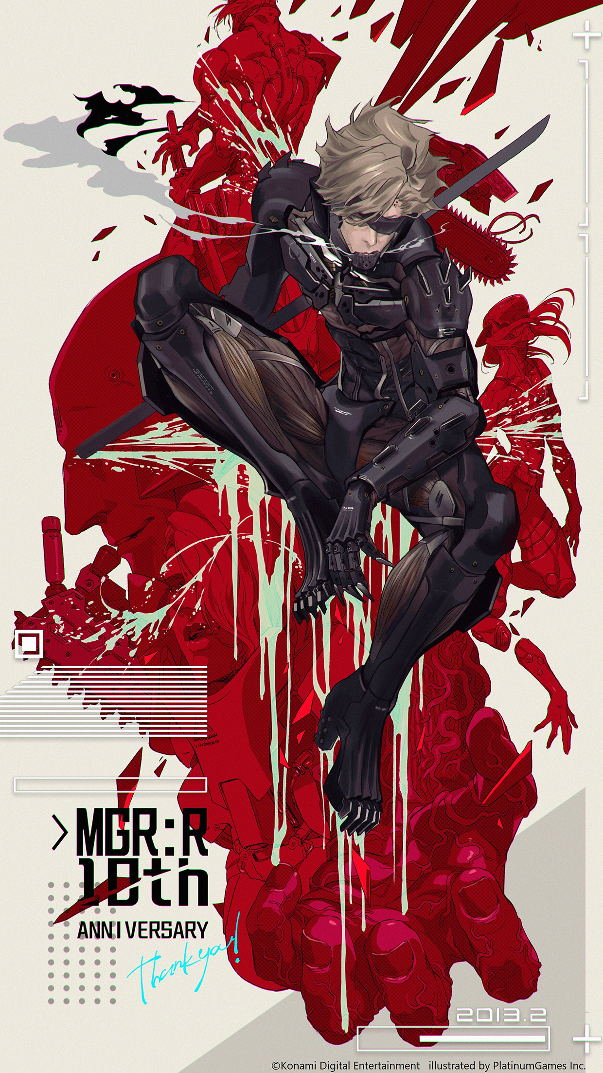 Celebrating 10 Years of METAL GEAR RISING: REVENGEANCE! Special message  from Director Saito.