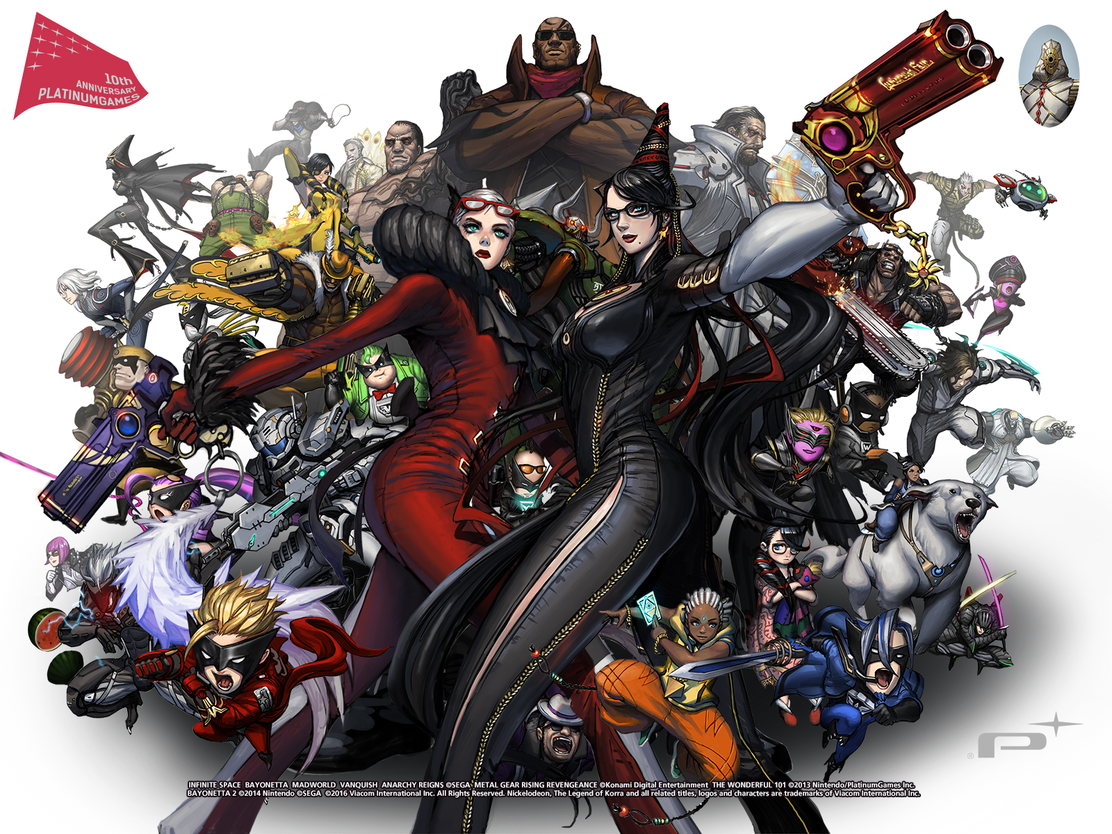 Check Out Our 10th Anniversary Wallpaper Platinumgames Official Blog
