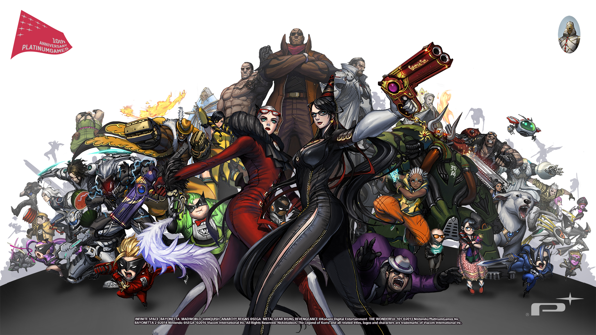 Check Out Our 10th Anniversary Wallpaper Platinumgames Official Blog