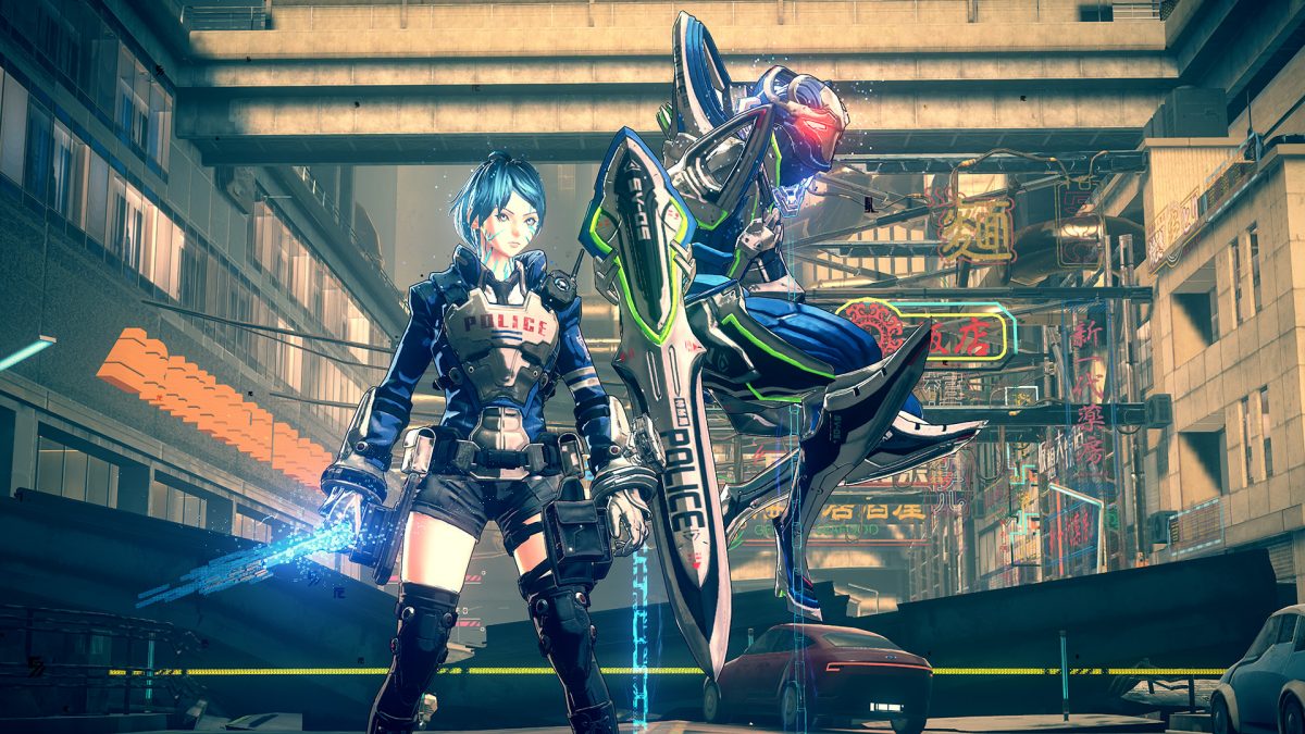 Astral chain store video game